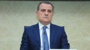 Ceyhun Bayramov BQXK-nin baş direktoru ilə g&ouml;r&uuml;şd&uuml;