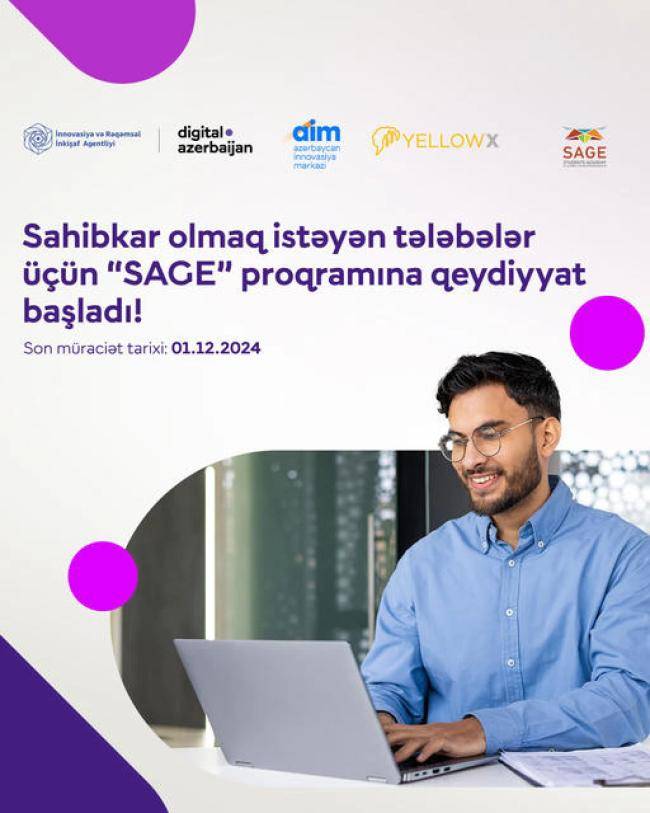 Sahibkar kimi yetişmək istəyən tələbələr üçün əla fürsət