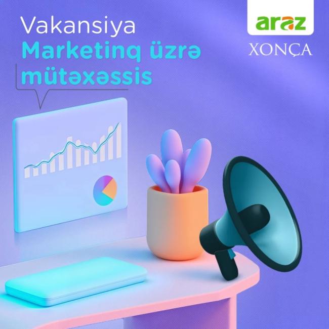 Marketinq üzrə mütəxəssis " vakansiyası