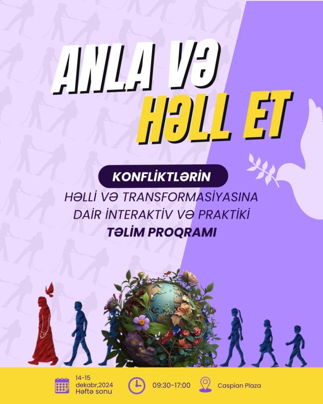 Anla və həll et! layihəsinə qeydiyyat başladı- ödənişsiz