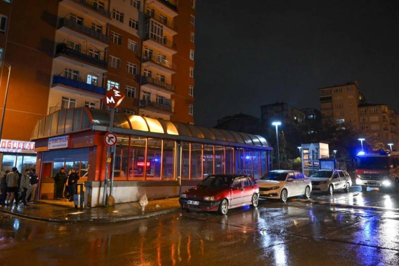 Ankara metrosunda tüstülənmə olub