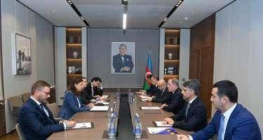 Ceyhun Bayramov Aİ nümayəndəliyinin rəhbərini qəbul etdi