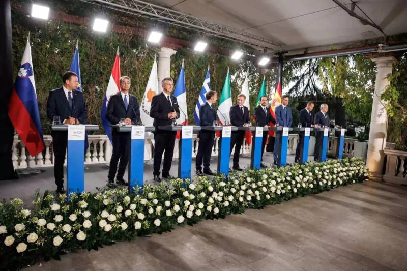 MED9 Sammiti İsraili Qəzzaya Humanitar Yardımı Dərhal Buraxmağa Çağırdı Xəbər şəkili