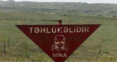 Ötən həftə aşkarlanmış minaların sayı açıqlandı