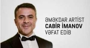 Mədəniyyət Nazirliyi Cabir İmanovla bağlı nekroloq yaydı Xəbər şəkili