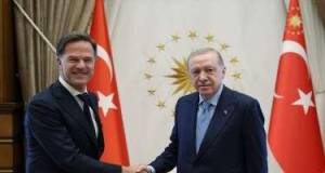 Ərdoğan NATO Baş katibini qəbul etdi Xəbər şəkili