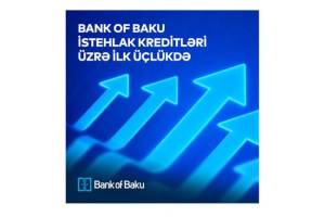 "Bank of Baku" istehlak kreditləri üzrə TOP 3-də yerləşdi! Xəbər şəkili
