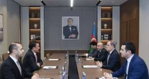 Ceyhun Bayramov TDT-nin baş katibi ilə görüşdü Xəbər şəkili
