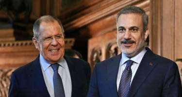 Hakan Fidanla Sergey Lavrov müzakirə apardı