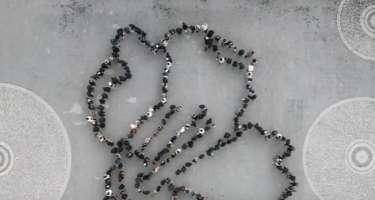 Bakı bulvarında Xocalı soyqırımının ildönümü ilə bağlı fləşmob təşkil edildi