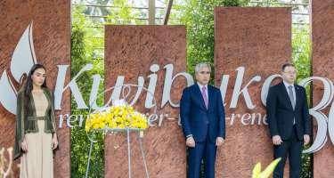 Leyla Əliyeva Kiqali Soyqırımı Memorialını ziyarət etdi