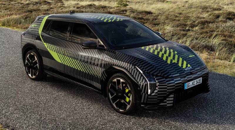 Yeni Kia EV4 GT Modeli Gəlir: 400 At Güclü Elektrik Hetçbekinin Dizaynı Məlum Oldu