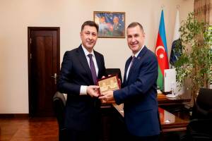 Belarus səhiyyə nazirinin müavini Azərbaycan Tibb Universitetinin qonağı olub Xəbər şəkili