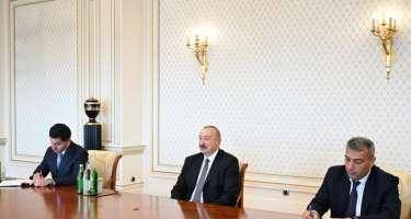 İlham Əliyev qəbul keçirdi -  FOTO