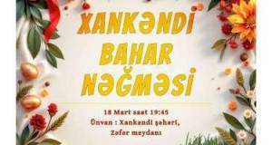 Xankəndidə Novruz konserti olacaq Xəbər şəkili