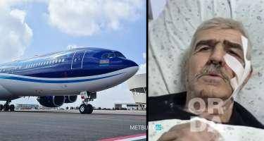 "Yoldaşım da yanımda idi" - Təyyarədən sağ çıxan DANIŞDI