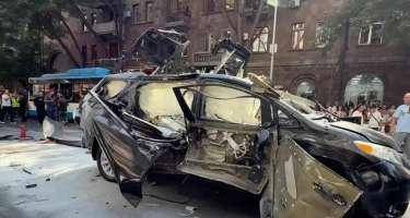 İrəvanın mərkəzində partlayış baş verdi