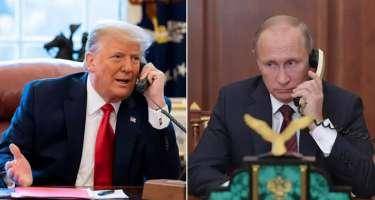 Tramp və Putin telefon danışığı apardı