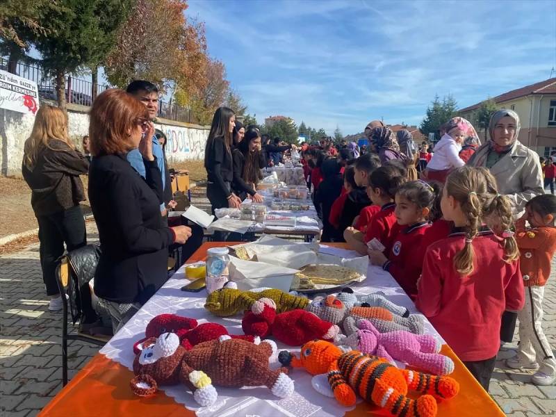 Türkiyənin Mecitözü Rayonunda Qəzzaya Yardım Məqsədilə Xeyriyyə Yarmarkası Keçirildi Xəbər şəkili