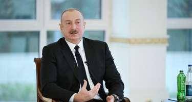 Mən bilirəm ki, arxamda Azərbaycan xalqı dayanır - Prezident