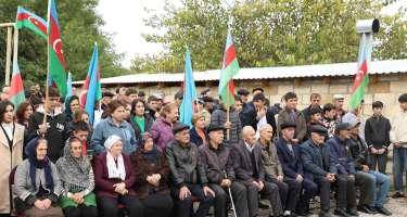 Bu kəndə ilk dəfə təbii qaz verildi