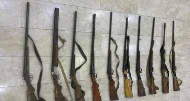 Beyləqanda 17 tüfəng polisə təhvil verildi