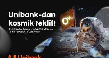 Unibankdan “Siftə krediti” kampaniyası: Komissiya 0 %