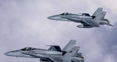 Finlandiyaya məxsus qırıcı qəzaya uğradı