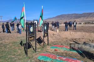 I Qarabağ müharibəsinin iki itkin-şəhidi Xocalıda dəfn olunub