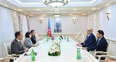 Sahibə Qafqarova Əhməd Metani ilə görüşdü