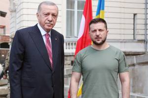 Zelenski Ukraynanın suverenliyinə verdiyi dəstəyə görə Ərdoğana təşəkkür edib Xəbər şəkili