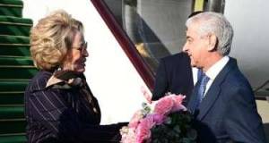Valentina Matviyenko Azərbaycana gəlib - YENİLƏNİB Xəbər şəkili