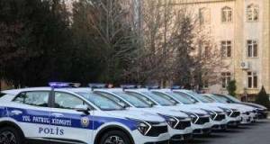 Naxçıvan polisinə yeni avtomobillər verildi - FOTO Xəbər şəkili