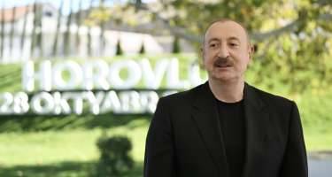 Prezident Horovlu sakinləri ilə görüşdü -FOTO