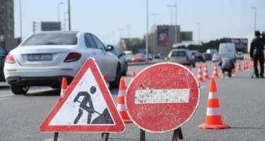 Bu yolda hərəkət məhdudlaşdırılacaq