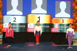 Qəbələdə bədii gimnastiak üzrə "Grace of Nature" turniri keçirilib Xəbər şəkili