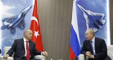 Ərdoğan Putinlə Suriyanı müzakirə etdi