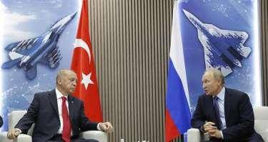 Ərdoğan Putinlə Suriyanı müzakirə etdi