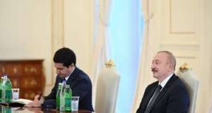 İlham Əliyev BƏƏ Federal Milli Şurasının sədrini qəbul etdi