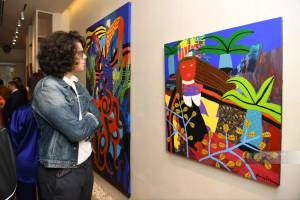 "Nine Senses" qalereyasında "Od, Su və Öpüşlər" sərgisi açılıb Xəbər şəkili