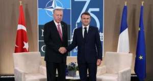 Makron Ərdoğana təşəkkür etdi Xəbər şəkili