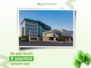 “Wyndham Garden Baku” hoteli bu gün 3 yaşını qeyd edir (FOTO) Xəbər şəkili