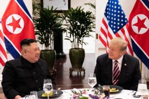 Seul Tramp və Kim Çen Inın mümkün görüşündən xəbərsizdir Xəbər şəkili