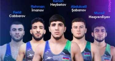 Azərbaycanın iki güləşçisi finalda - Avropa çempionatı