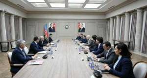 Əli Əsədov Moldova Baş nazirinin müavini ilə görüşdü Xəbər şəkili