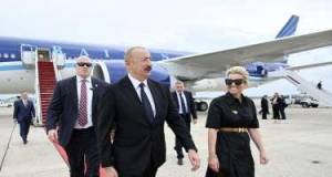 Azərbaycan Prezidenti ABŞ-a işgüzar səfərə getdi Xəbər şəkili