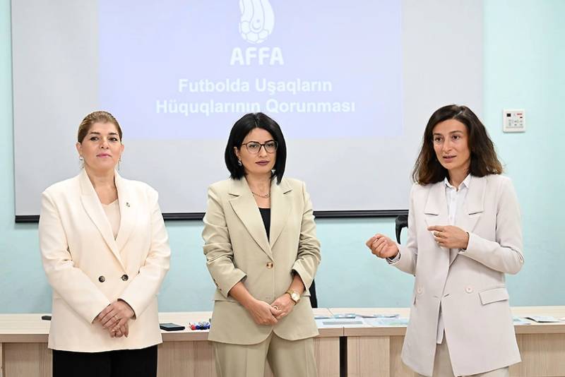 AFFA-da "Futbolda Uşaqların Hüquqlarının Qorunması" mövzusunda seminar təşkil olunub