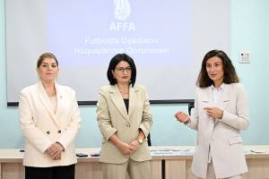 AFFA-da "Futbolda Uşaqların Hüquqlarının Qorunması" mövzusunda seminar təşkil olunub Xəbər şəkili