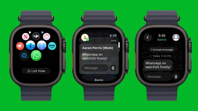 Meta Apple Watch Üçün Rəsmi WhatsApp Tətbiqini Sınaqdan Keçirir: Şifrəsiz Ehtiyatlama Sistemi Də Gəlir