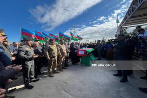 Birinci Qarabağ müharibəsində itkin düşən hərbçi Elçin Quliyevin qalıqları dəfn olunub - FOTO